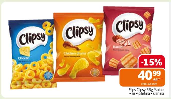 Flips Clipsy 33g Marbo