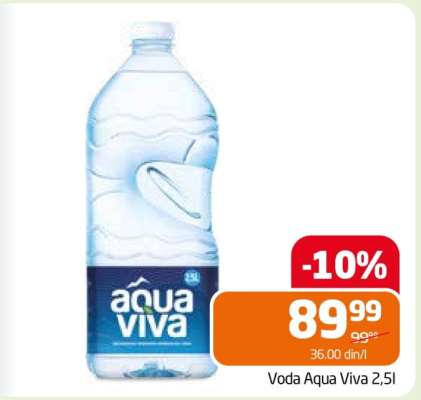 Voda Aqua Viva 2,5l