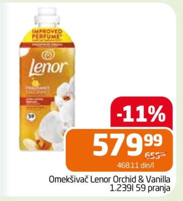 Omekšivač Lenor Orchid & Vanilla