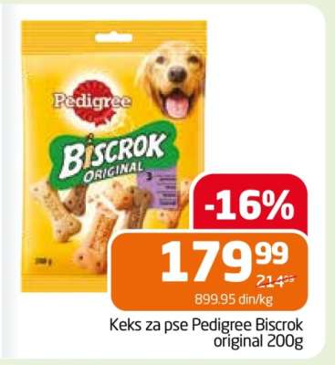 Pedigree Biscrok original 200g