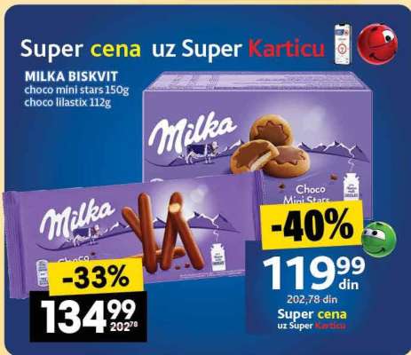 MILKA BISKVIT