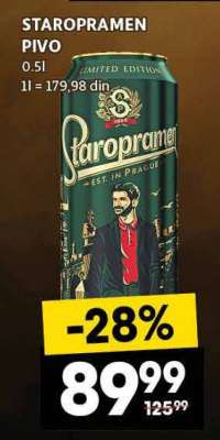 STAROPRAMEN PIVO