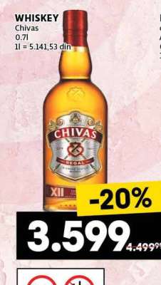 WHISKEY Chivas