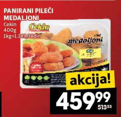 PANIRANI PILEĆI MEDALJONI