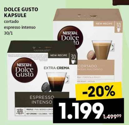 DOLCE GUSTO KAPSULE