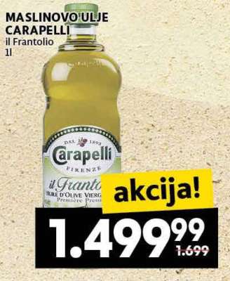 MASLINOVO ULJE CARAPELLI il Frantolio 1l