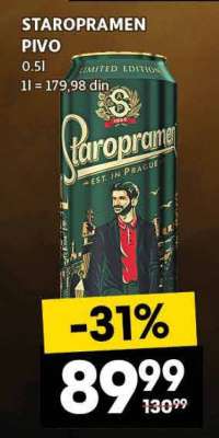 STAROPRAMEN PIVO