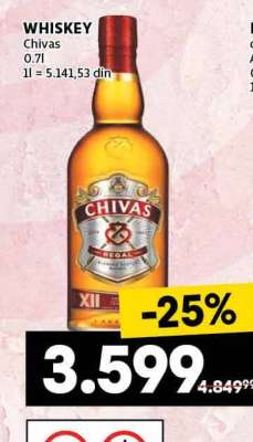 WHISKEY Chivas