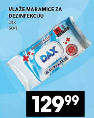 VLAŽE MARAMICE ZA DEZINFEKCIJU