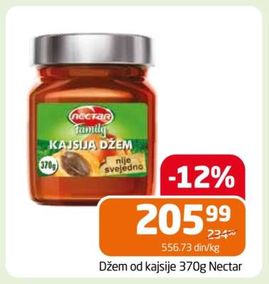 Džem od kajsije 370g Nectar