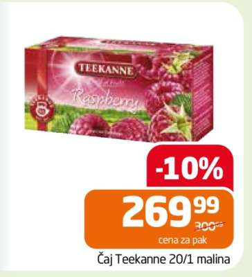 Čaj Teekanne 20/1 malina