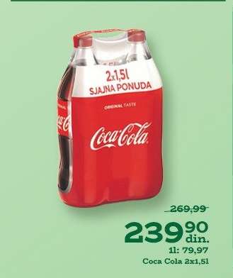 Coca Cola 2x1.5L