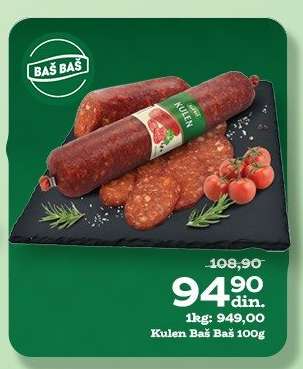 Kulen Baš Baš 100g