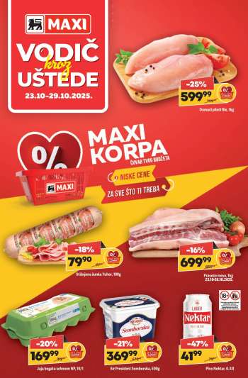 thumbnail - Katalog Maxi - Nedeljni katalog