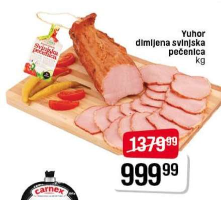 Yuhor dimljena svinjska pecenica