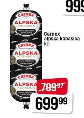 Carnex alpska kobasica