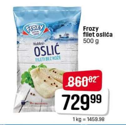 Frozy filet oslića