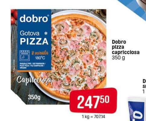 Dobro pizza capricciosa