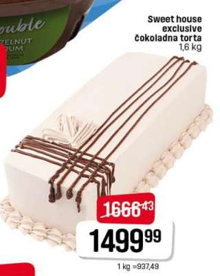 Sweet house exclusive čokoladna torta