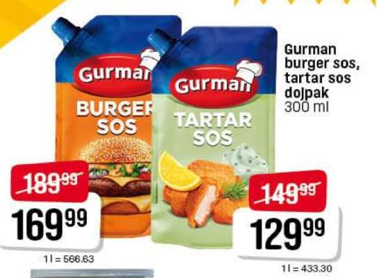 Gurman Burger sos