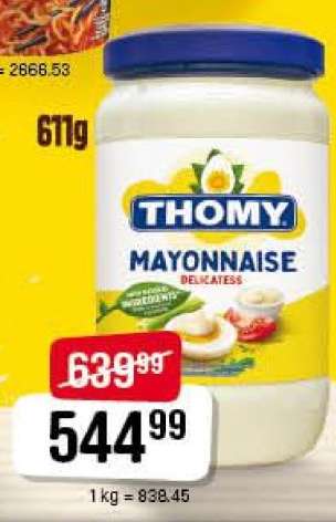 THOMY Mayonnaise Delicates