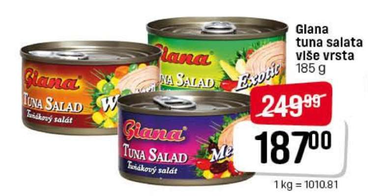 Giana tuna salata