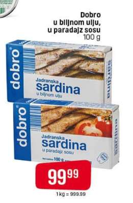 Dobro Jadranska sardina