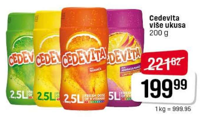 Cedevita više ukusa
