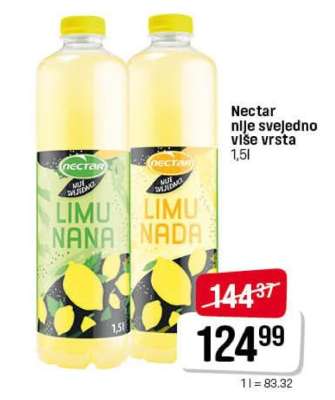 Nectar nije svejedno više vrsta