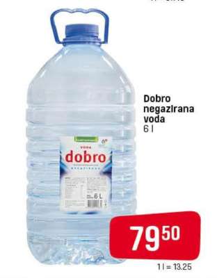 Dobro negazirana voda