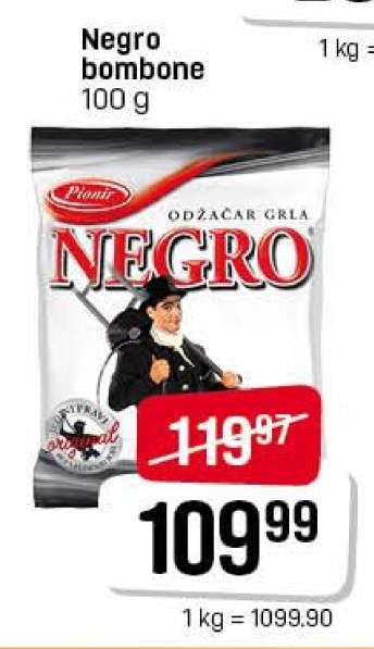 NEGRO BOMBONE