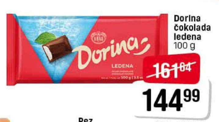 Dorina čokolada ledena 100 g