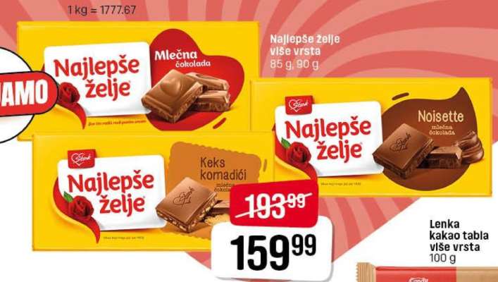 Najlepše želje više vrsta