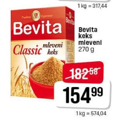 Bevita keks mleveni
