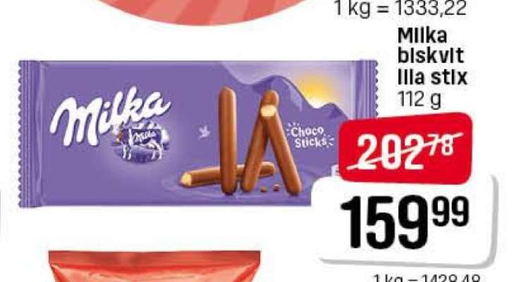 MILKA CHOCO STICKS