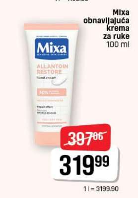 Mixa obnavljajuća krema za ruke