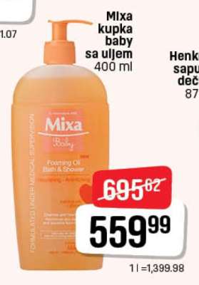 Mixa kupka baby sa uljem