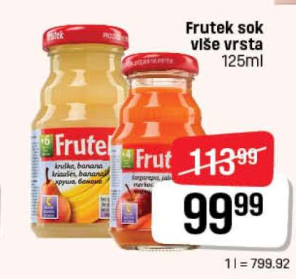 Frutek sok