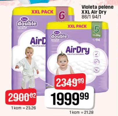 Violeta pelene XXL Air Dry