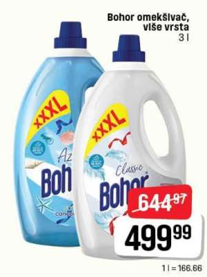 Bohor omekšivač više vrsta