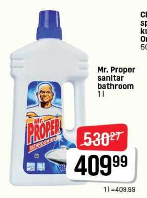 Mr. Proper sanitar bathroom