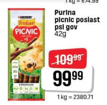 Purina Friskies Picnic poslastica za pse