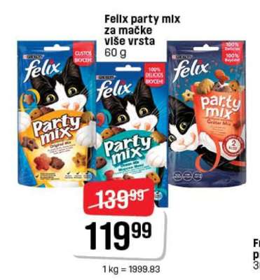 Felix party mix za mačke