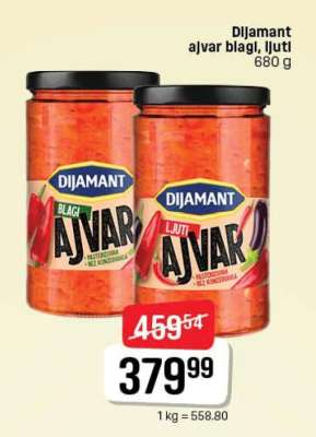 Dijamant ajvar blagi ljuti