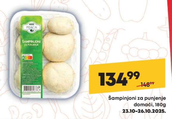 Šampinjoni za punjenje