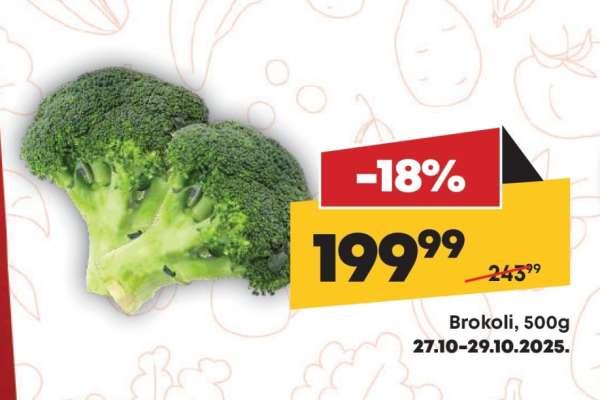 Brokoli 500g