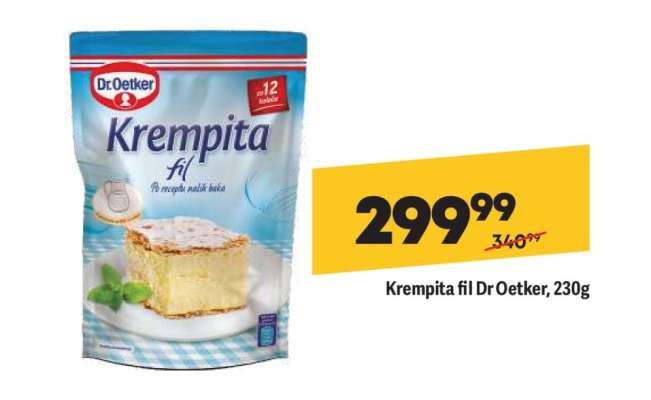 Krempita fil Dr Oetker, 230g