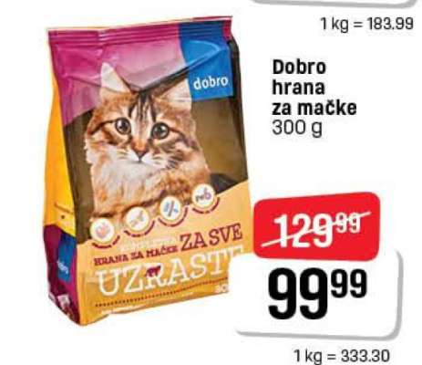 Dobro hrana za mačke