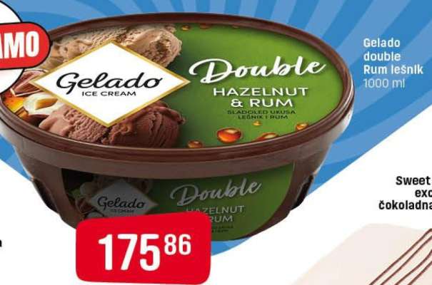 Gelado Double Hazelnut & Rum
