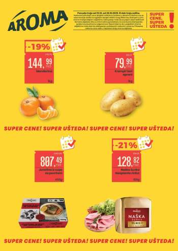Aroma Market katalog - 23.10.2025 - 26.10.2025.